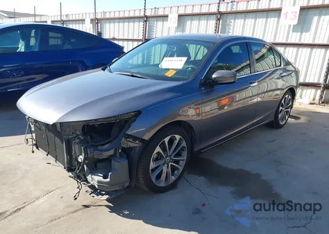 2015 Honda Accord Sport из США, поврежденный, VIN 1HGCR2F54FA199429